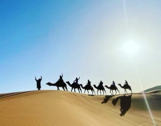Merzouga Camel trek with 2 nights - 3 days 2 nights Erg CHebbi camel trip to camp