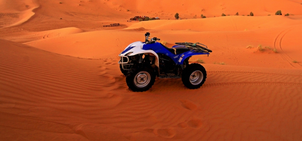 Quad Excursion in Merzouga - Adventure desert ride