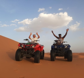 Quad Excursion in Merzouga desert