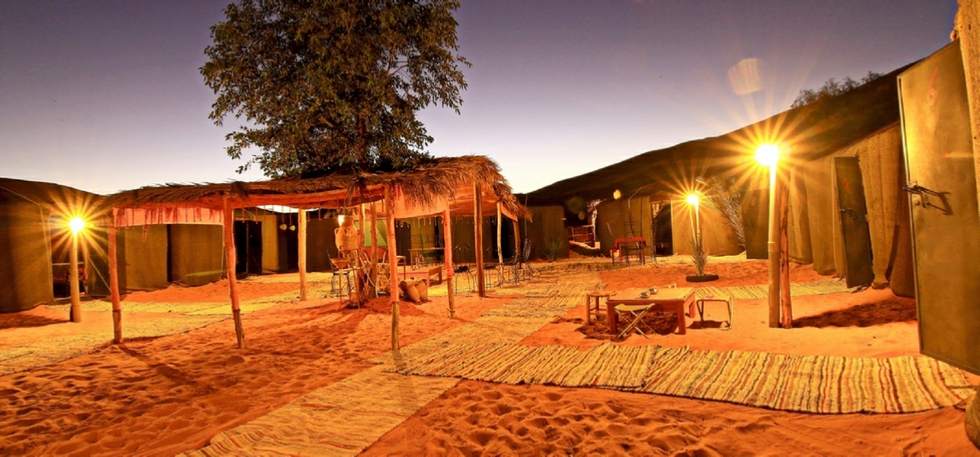 Nights in standard desert camp Merzouga